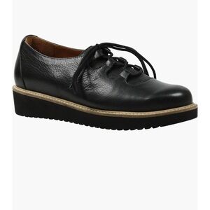 L'Amour Des Pieds Ximena Sporty Smooth Leather Lace Up Oxford Platform size 6.5
